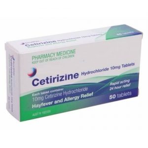 Buy Cetirizine Zyrtec