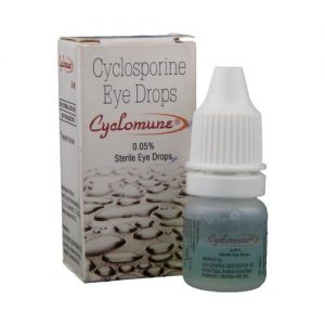 Buy Cyclosporine Cyclomune Eye Drops 0.05% Cyclosporine